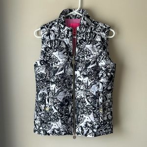 Lilly Pulitzer Elyn Puffer Vest Size Small